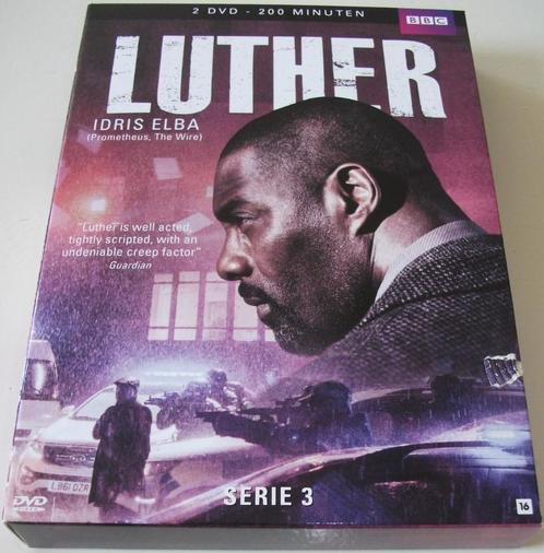 Dvd *** LUTHER *** 2-DVD Boxset Seizoen 3, Cd's en Dvd's, Dvd's | Tv en Series, Zo goed als nieuw, Thriller, Boxset, Vanaf 16 jaar