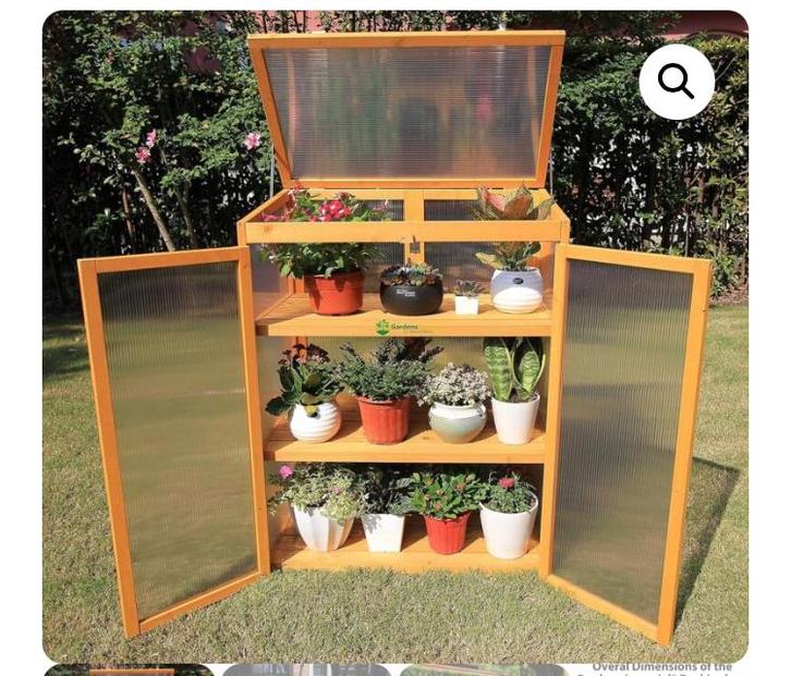 Tuinkas ( nieuw in doos), Tuin en Terras, Kassen, Nieuw, Kweekkas, Aluminium, Polycarbonaat, Ophalen