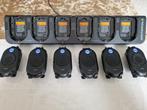 Set van 6 st. Motorola mini storno walkie talkies + laadblok, Minder dan 2 km, Gebruikt, Ophalen of Verzenden, Portofoon of Walkie-talkie