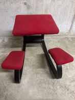 Varier (Stokke) Variabele Balans Kniestoel, Huis en Inrichting, Bureaustoelen, Ophalen, Gebruikt, Bureaustoel, Rood