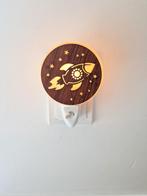 Nieuw nachtlampje raket zoutsteen lamp slaapkamer, Ophalen of Verzenden, Nieuw, Lamp