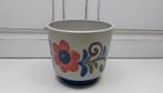 Vintage aardewerk bloempot,  Knödgen West Germany, Antiek en Kunst, Antiek | Keramiek en Aardewerk, Ophalen of Verzenden
