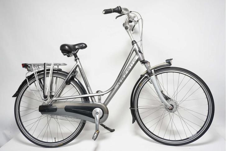 Refurbished Gazelle Paris C7 53cm - Damesfiets, Fietsen en Brommers, Fietsen | Dames | Damesfietsen, Gebruikt, Gazelle, Versnellingen