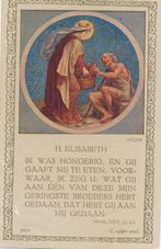 Mooi oud devotieprentje H. Elisabeth - volle aflaat, Ophalen of Verzenden, Zo goed als nieuw, Kaart of Prent, Christendom | Katholiek