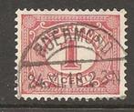 Nederland nvph nr 51 met langebalk stempel Roermond, Postzegels en Munten, T/m 1940, Verzenden, Gestempeld