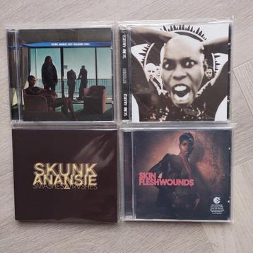 2 X CD + CD/DVD Skunk Anansie + CD Skin / Fleshwounds  beschikbaar voor biedingen