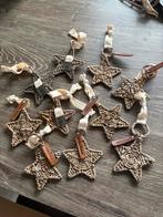 Riviera maison kerst hangers rattan 10 stuks, Ophalen of Verzenden, Zo goed als nieuw