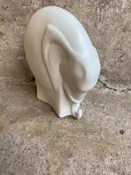 Olifant beeldje van wit porselein , jaren 70, Ophalen of Verzenden, Huis en Inrichting