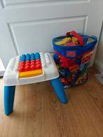 Mega Bloks Tafel met Blokken, Kinderen en Baby's, Speelgoed | Bouwstenen, Ophalen, Megabloks
