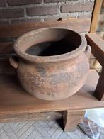 Opruiming bloempot in prima staat., Tuin en Terras, Bloempotten, Rond, Tuin, Zo goed als nieuw, Minder dan 40 cm