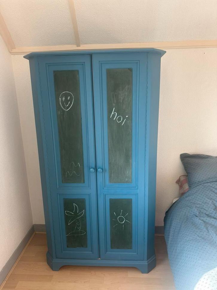 Kledingkast kinderkamer, Kinderen en Baby's, Kinderkamer | Commodes en Kasten, Gebruikt, Kast, 105 cm of meer, 75 tot 100 cm, Minder dan 50 cm
