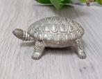 Vintage  Schildpad Pillendoosje, Antiek en Kunst, Ophalen of Verzenden