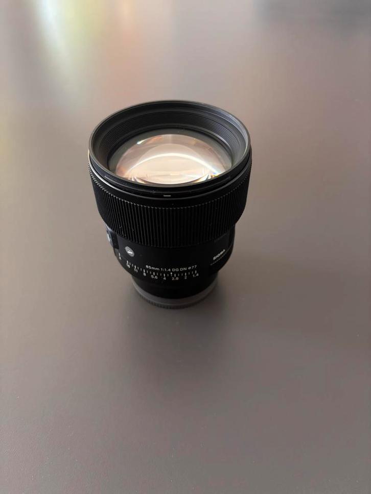 Sigma 85mm f/1.4 DG DN Art Sony E-mount - Zo goed als nieuw, Audio, Tv en Foto, Fotografie | Lenzen en Objectieven, Zo goed als nieuw