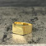 14 karaats gouden ring zegelring nieuw