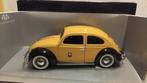 Volkswagen Kever   Post PTT geel Solido metal 1:17 KRD, Ophalen of Verzenden, Zo goed als nieuw, Auto, Solido