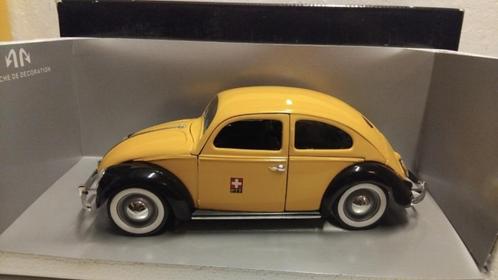 Volkswagen Kever   Post PTT geel Solido metal 1:17 KRD, Hobby en Vrije tijd, Modelauto's | 1:18, Zo goed als nieuw, Auto, Solido