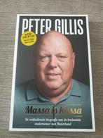 Massa is kassa peter gillis biografie, Boeken, Biografieën, Ophalen of Verzenden, Gelezen