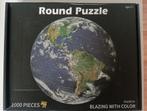 Earth Puzzle, Rond 1000 st., Nieuw, Ophalen of Verzenden, 500 t/m 1500 stukjes, Legpuzzel