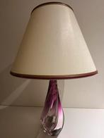 Kristallen lamp van Val Saint Lambert, onbeschadigd!, Ophalen, Zo goed als nieuw, 50 tot 75 cm