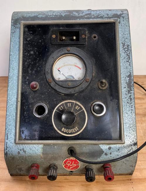 Relco meetapparaat vintage Bocotest, Verzamelen, Elektronische Apparatuur, Overige typen, Ophalen