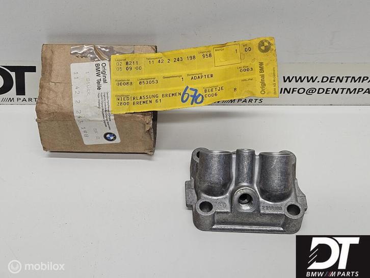 Adapter BMW E34 524td M21 11422243198, Auto-onderdelen, Overige Auto-onderdelen, Nieuw, Ophalen of Verzenden