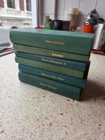 rolf schwartz schaakboeken 6x(in duits) beschikbaar voor biedingen