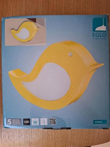 Wandlamp eglo vogel - geel - nieuw in doos beschikbaar voor biedingen