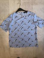 V)T77 sisters point bloes/tuniek/top maat s blauw met vogels, Maat 38/40 (M), Sisters Point, Zo goed als nieuw, Verzenden