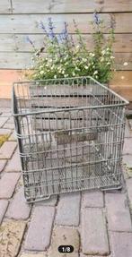 Draadmand / industriele bakkersmand /  krat / mand, Antiek en Kunst, Ophalen