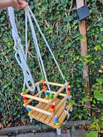 Leuke houten baby/dreumes schommel, Kinderen en Baby's, Speelgoed | Buiten | Speeltoestellen, Ophalen, Zo goed als nieuw, Schommel