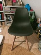 Gratis, 1 zwarte eetkamer of bureaustoel, Huis en Inrichting, Stoelen, Ophalen, Zo goed als nieuw, Zwart, Eén