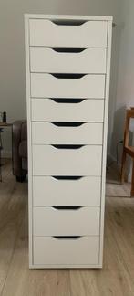 IKEA ALEX Ladeblok 9 lades, Huis en Inrichting, Kasten | Ladekasten, Ophalen, Minder dan 50 cm, 5 laden of meer, Zo goed als nieuw
