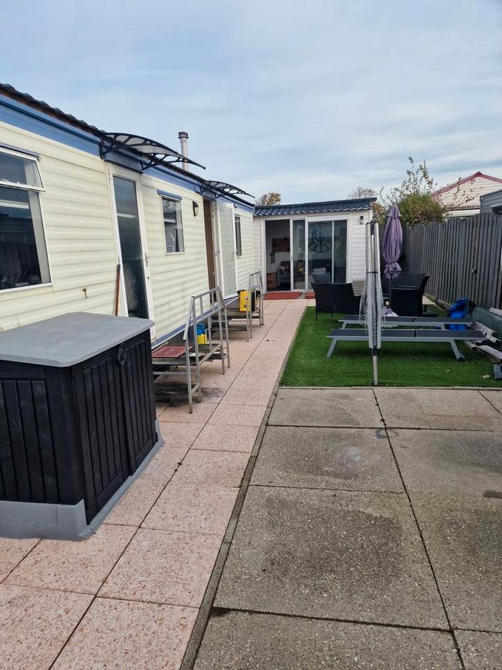 Nette, verbouwde stacaravan op Camping Stavenisse!, Caravans en Kamperen, Stacaravans, Ophalen of Verzenden