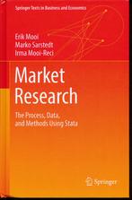 Boek: Market Research- Erik Mooi, et al (2018) Springer 2018, Zo goed als nieuw, HBO, Gamma, Erik Mooi