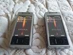 2 stuks Sony Xperia X1 Vintage toestel, Telecommunicatie, Mobiele telefoons | Sony, Ophalen of Verzenden, Zo goed als nieuw, Zwart