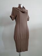 Another Woman jurk, maat medium katoen en viscose, Maat 38/40 (M), Bruin, Verzenden, Zo goed als nieuw