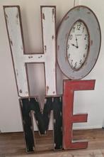 Grote decoratieve klok - 60x120 cm, Ophalen, Gebruikt, Analoog, Wandklok