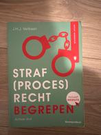 Strafprocesrecht begrepen, Verbaan, 8e druk, Boeken, Studieboeken en Cursussen, Ophalen of Verzenden, Gamma, Gelezen, HBO