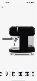SMEG Koffiemachine Zwart - Nieuw in Doos!, Witgoed en Apparatuur, Koffiezetapparaten, Ophalen of Verzenden, Nieuw, Koffiemachine