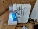 SINGER lockmachine 14SH754 in zo goed als nieuw staat, Hobby en Vrije tijd, Naaimachines en Toebehoren, Ophalen, Singer, ., Zo goed als nieuw