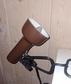Bruine vintage klemspot., Huis en Inrichting, Lampen | Spots, Ophalen of Verzenden, Zo goed als nieuw