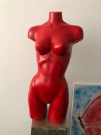 Paspop , torso , mannequin kleur rood, Hobby en Vrije tijd, Nieuw, Paspop, Ophalen