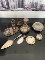 Verzilverd servies.  Per stuk 1,50, Ophalen of Verzenden