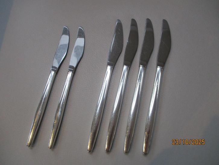 GERO - Zilvium - Zeist, Huis en Inrichting, Keuken | Bestek, Gebruikt, Los bestek, Rvs of Chroom, Ophalen of Verzenden