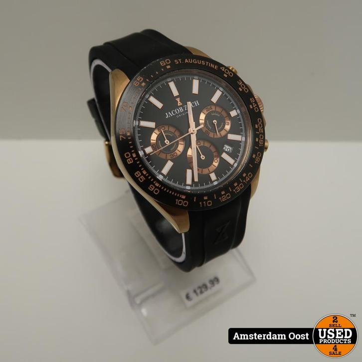 Jacob Zech St.Augustine Z6.1550.001 Horloge, Sieraden, Tassen en Uiterlijk, Horloges | Heren, Zo goed als nieuw