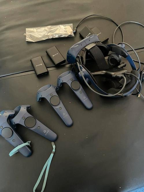 HTC Vive pro + wireless set, Spelcomputers en Games, Virtual Reality, Gebruikt, Pc, Verzenden