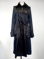 Zwarte trenchcoat van Essentiel Antwerp maat 36, Kleding | Dames, Zwart, Ophalen of Verzenden, Zo goed als nieuw, Essentiel Antwerp