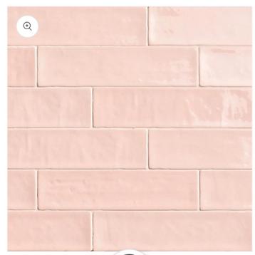 Wand tegels natticer zellige rose nieuw wandtegel beschikbaar voor biedingen