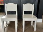 2 Houten IKEA stoeltjes, Gebruikt, Ophalen of Verzenden, Hout, Vierkant