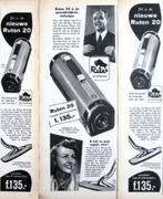 23 vintage advertenties Ruton stofzuigers 1954-62 stofzuiger, Verzenden, Gebruikt